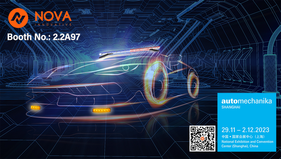 Freastalóidh Ningbo NOVA Technology Co; Ltd ar Automechanika Shanghai 2023